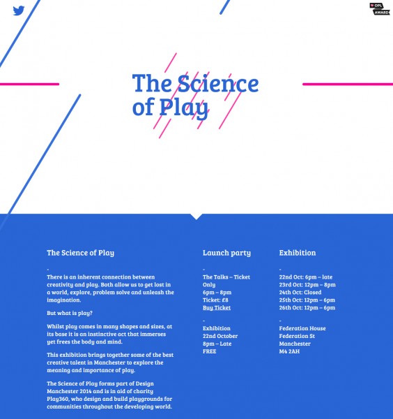 有趣落地页示例图